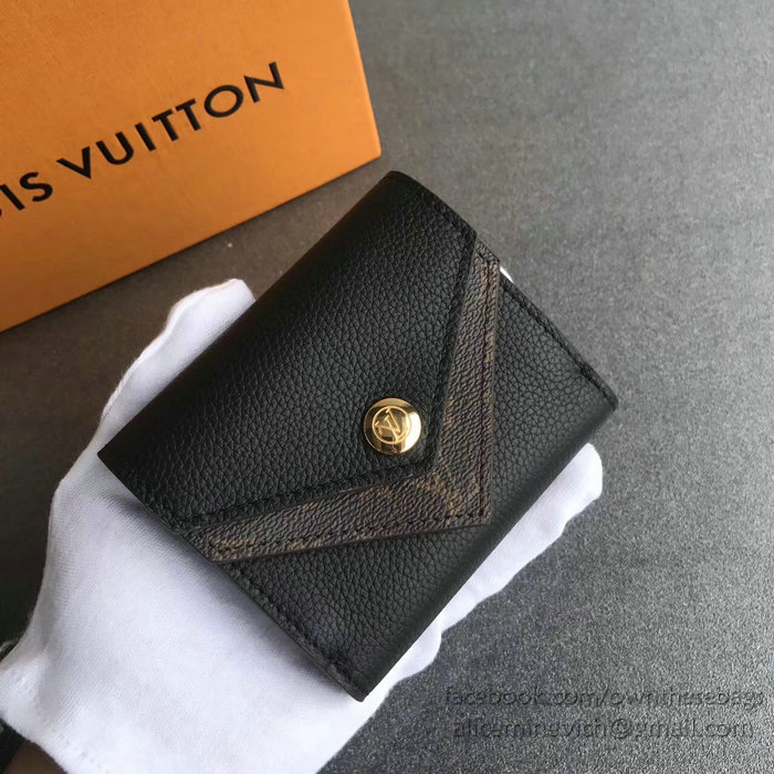 Louis Vuitton Double V Compact Wallet Noir M64419