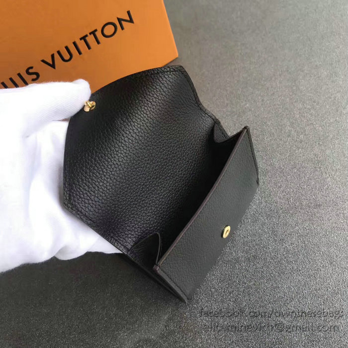 Louis Vuitton Double V Compact Wallet Noir M64419