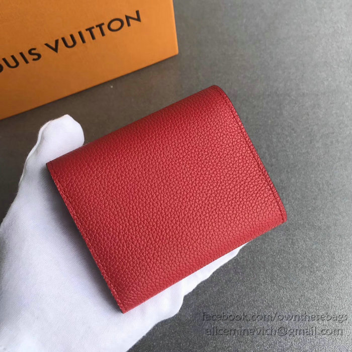 Louis Vuitton Double V Compact Wallet Rubis M64419