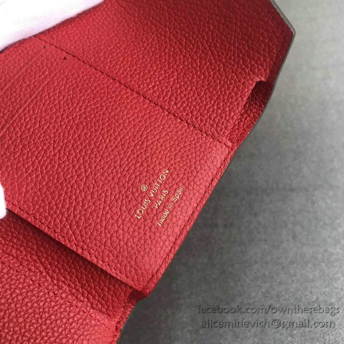 Louis Vuitton Double V Compact Wallet Rubis M64419