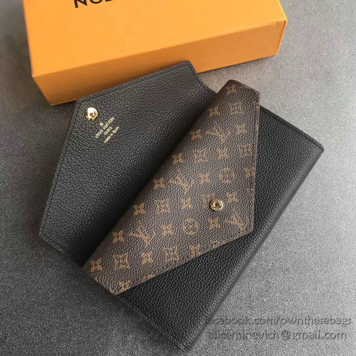 Louis Vuitton Double V Wallet Noir M64317