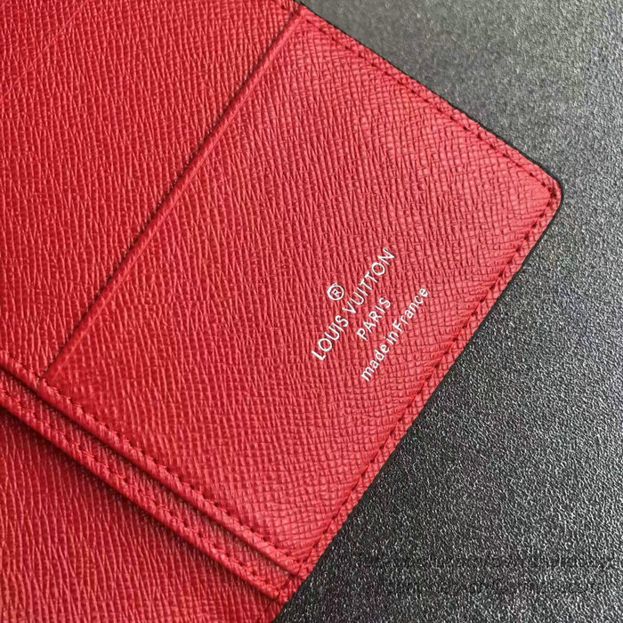 Louis Vuitton Epi Leather Supreme X Brazza Wallet Red M60622