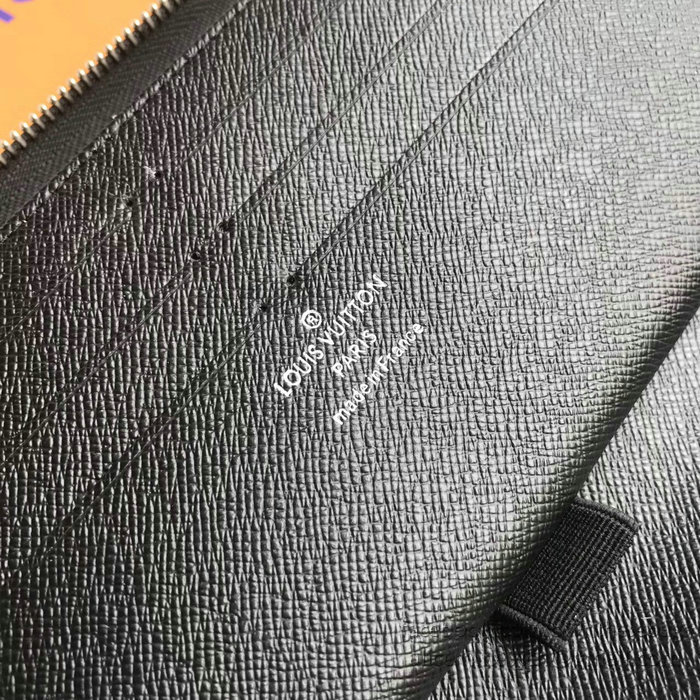 Louis Vuitton Epi Leather Supreme X Zippy Wallet Noir M60305