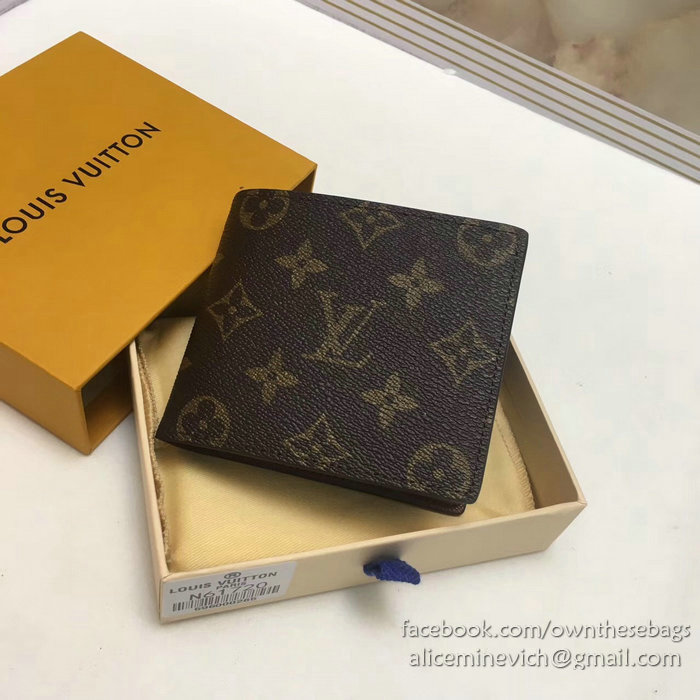 Louis Vuitton Monogram Canvas Passport Wallet M61720