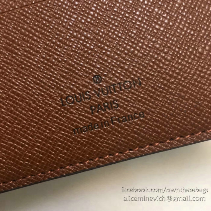 Louis Vuitton Monogram Canvas Passport Wallet M61720