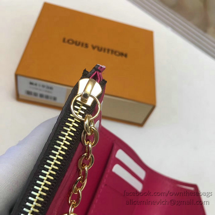 Louis Vuitton Monogram Canvas Victorine Wallet Fuchsia M62360