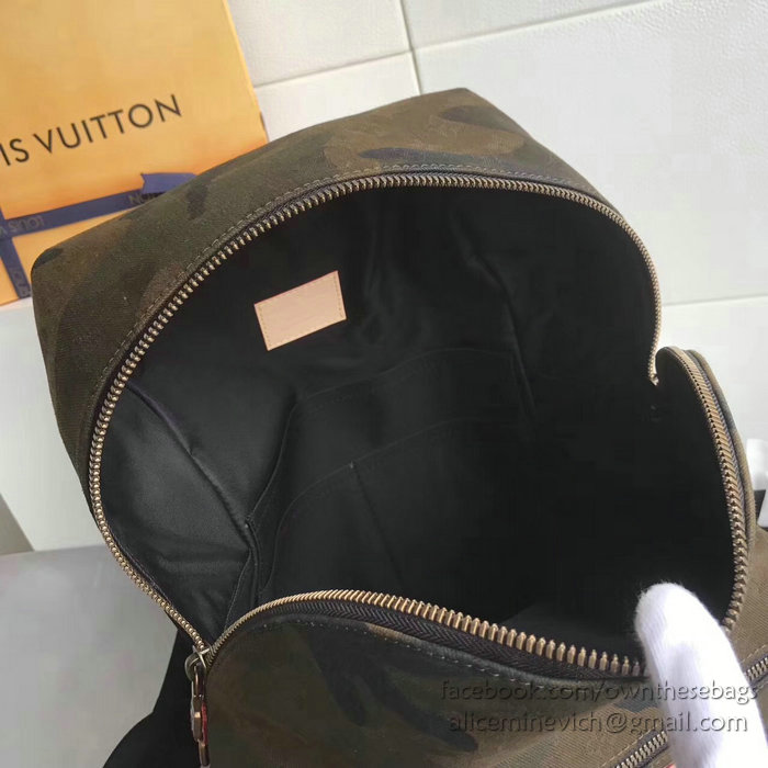 Louis Vuitton X Supreme Apollo Backpack Camo M44200