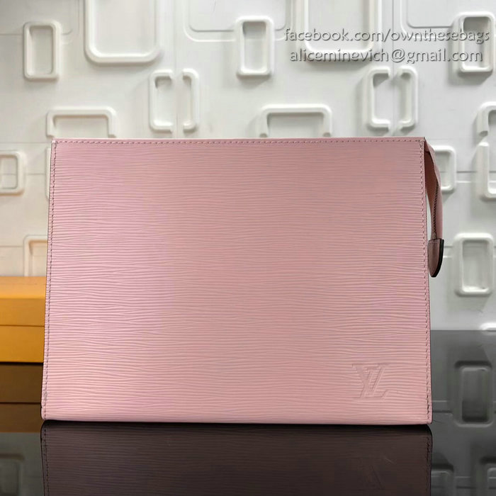 Louis Vuitton Epi Leather Toiletry Pouch 19 Pink M41058