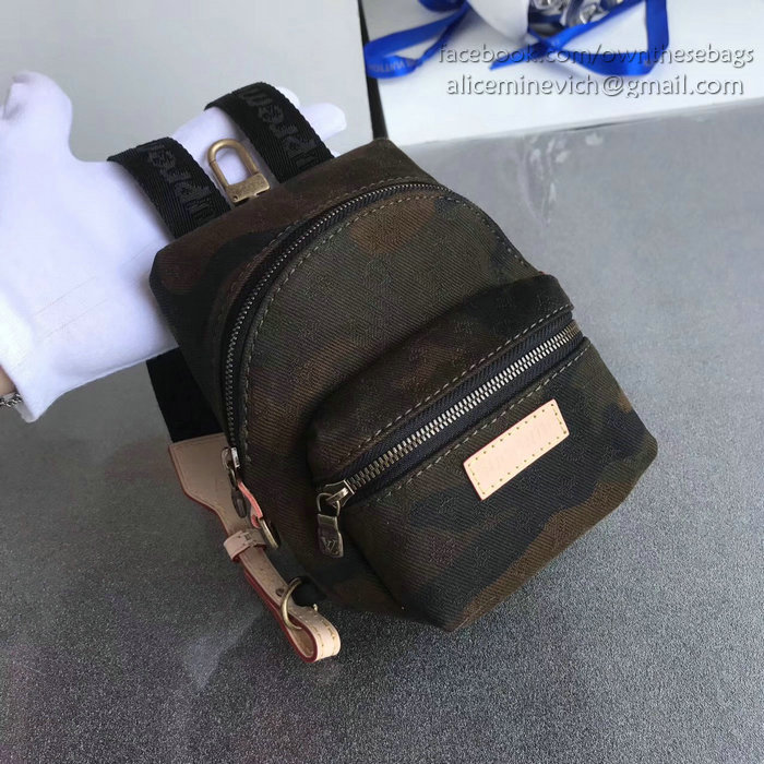 Louis Vuitton X Supreme Mini Apollo Backpack Camo M44201