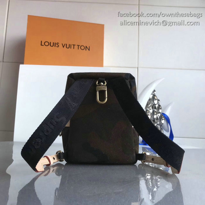 Louis Vuitton X Supreme Mini Apollo Backpack Camo M44201