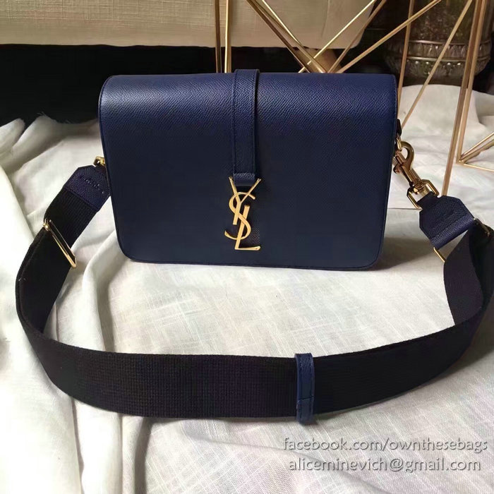 Classic Medium Saint Laurent Universite Bag Blue 416652