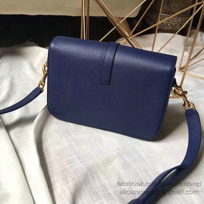 Classic Medium Saint Laurent Universite Bag Blue 416652