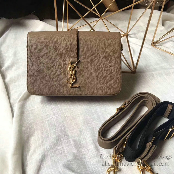 Classic Medium Saint Laurent Universite Bag Khaki 416652