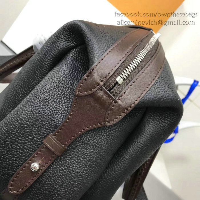 Louis Vuitton Mahina Leather Asteria Black M54673