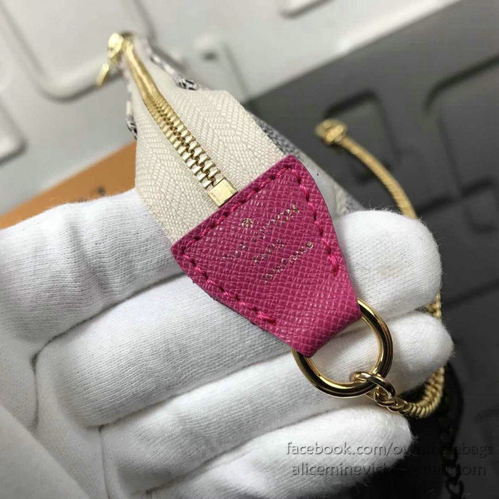 Louis Vuitton Damier Azur Canvas Mini Pochette Accessoires M62087