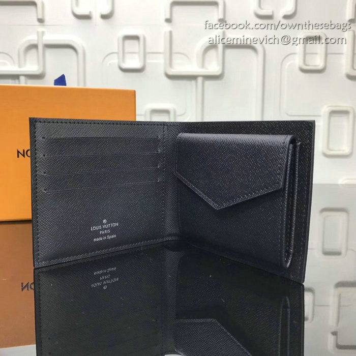 Louis Vuitton Damier Graphite Canvas Marco Wallet N63336