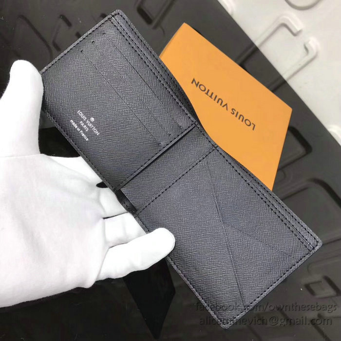 Louis Vuitton Damier Graphite Canvas Multiple Wallet N64439