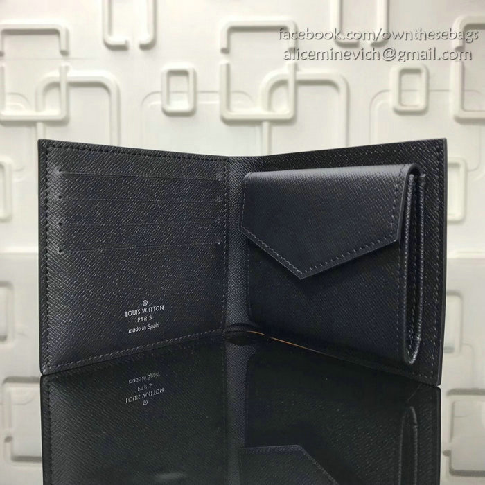 Louis Vuitton Epi Leather Marco Wallet Black M62289