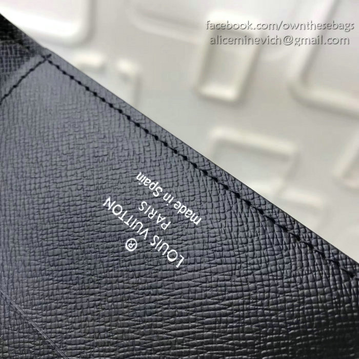 Louis Vuitton Epi Leather Marco Wallet Black M62289