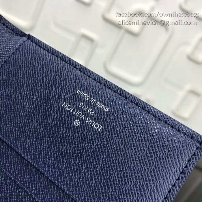 Louis Vuitton Epi Leather Marco Wallet Blue M62289