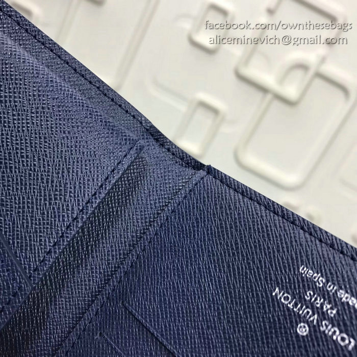 Louis Vuitton Epi Leather Marco Wallet Blue M62289