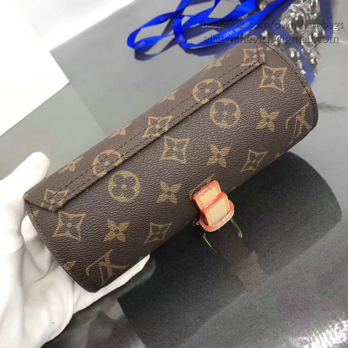 Louis Vuitton Monogram Canvas 3 Watch Case M47530