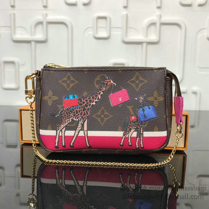 Louis Vuitton Monogram Canvas Mini Pochette Accessoires M62087