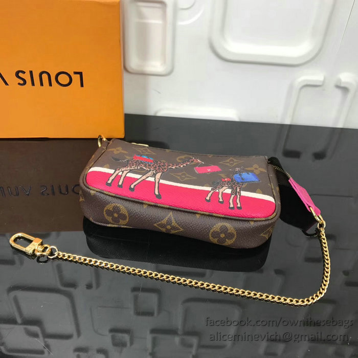 Louis Vuitton Monogram Canvas Mini Pochette Accessoires M62087