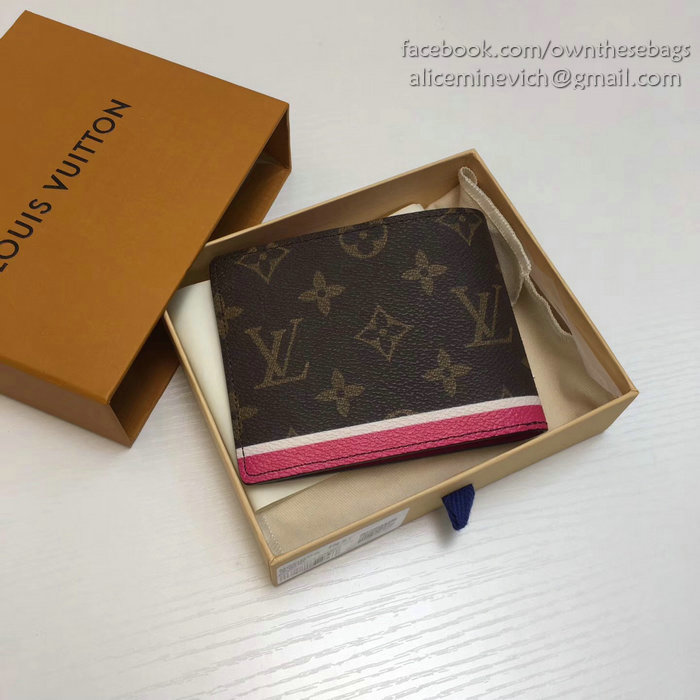 Louis Vuitton Monogram Canvas Stickers Multiple Wallet M60895