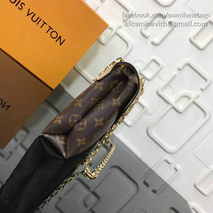 Louis Vuitton Pallas Chain Shoulder Bag Grey M41200