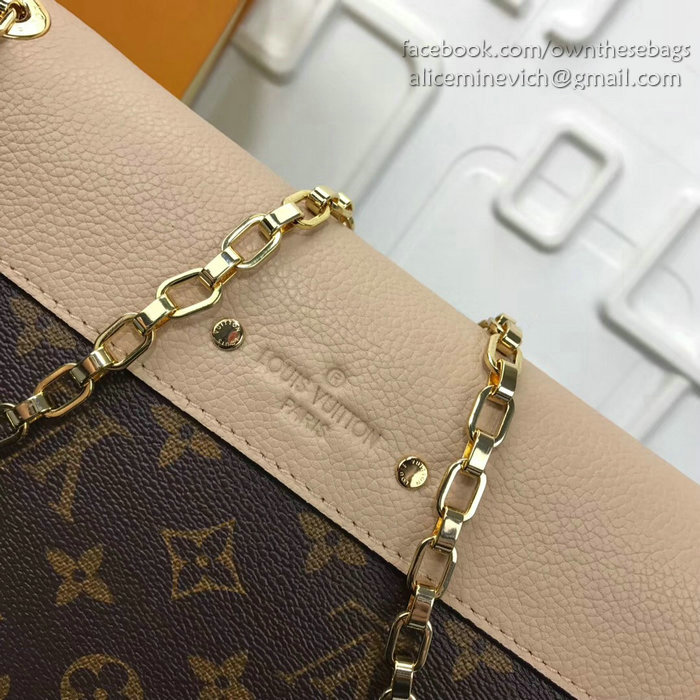 Louis Vuitton Pallas Chain Shoulder Bag Grey M41200