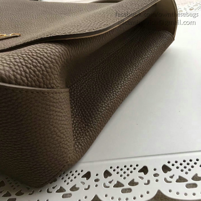 Louis Vuitton Taurillon Leather Volta Khaki M50255