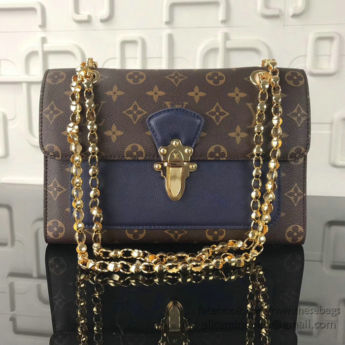 Louis Vuitton Victoire Navy Blue M41731