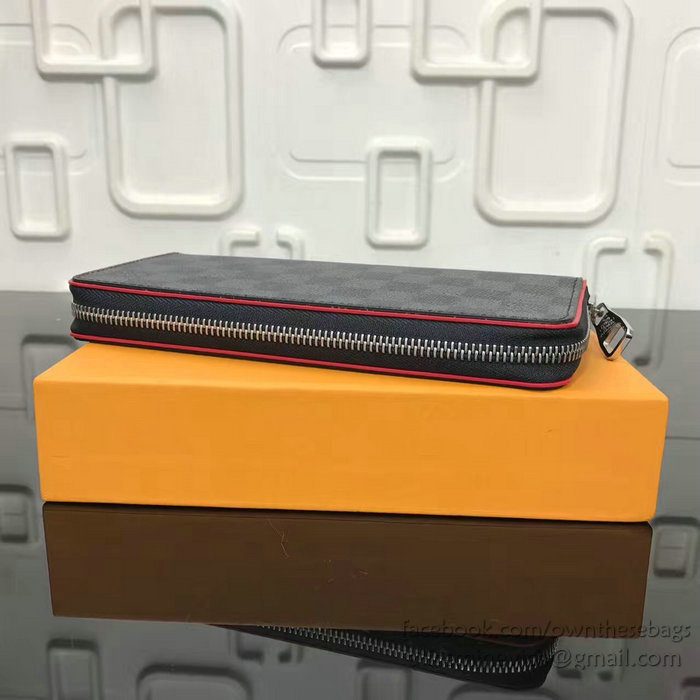 Louis Vuitton Zippy Wallet Vertical Bordeaux N63305