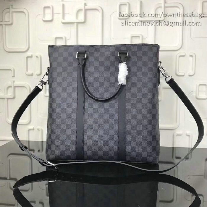 Louis Vuitton Damier Graphite Canvas Anton Tote N40000