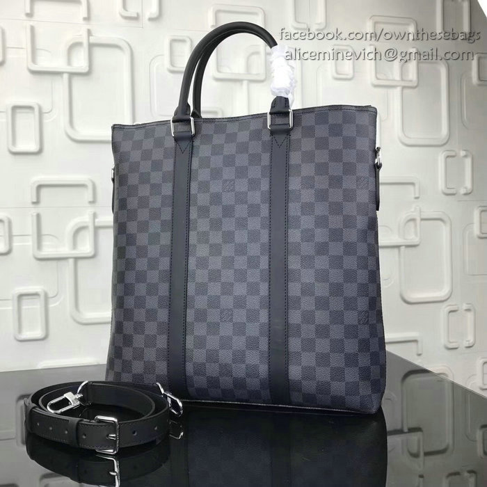 Louis Vuitton Damier Graphite Canvas Anton Tote N40000