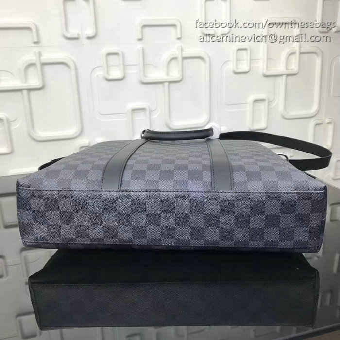 Louis Vuitton Damier Graphite Canvas Anton Tote N40000