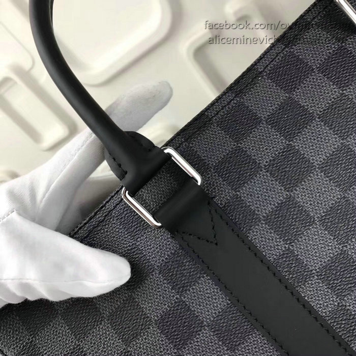 Louis Vuitton Damier Graphite Canvas Anton Tote N40000