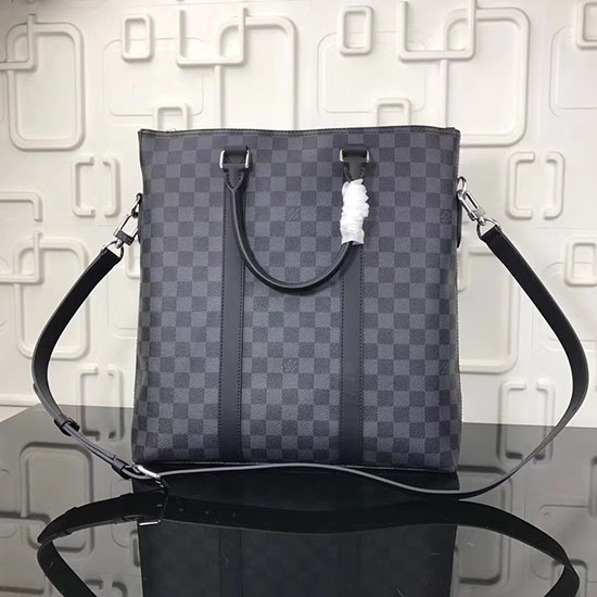 Louis Vuitton Damier Graphite Canvas Anton Tote N40000