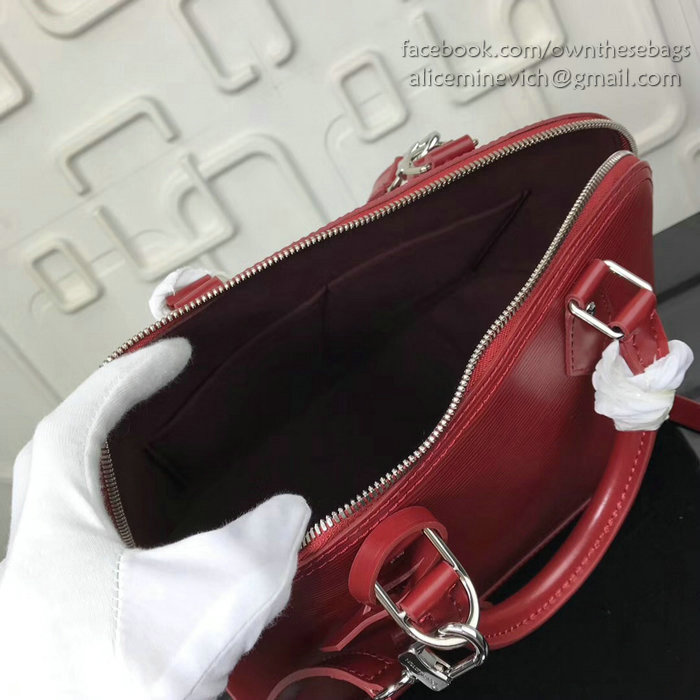 Louis Vuitton Epi Leather Alma MM Burgundy M40302