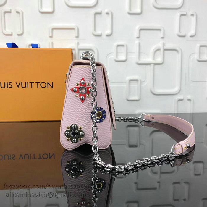 Louis Vuitton Epi Leather Twist MM Pink M54127