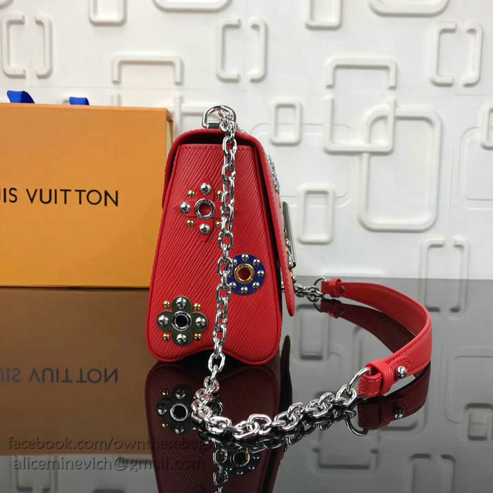 Louis Vuitton Epi Leather Twist MM Red M54127