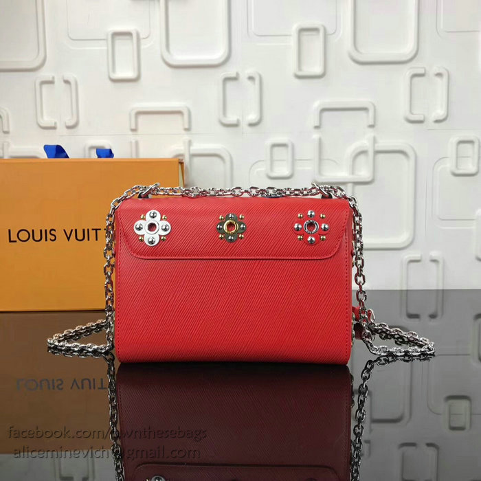 Louis Vuitton Epi Leather Twist MM Red M54127