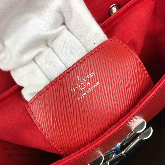 Louis Vuitton Epi Leather Twist MM Red M54127