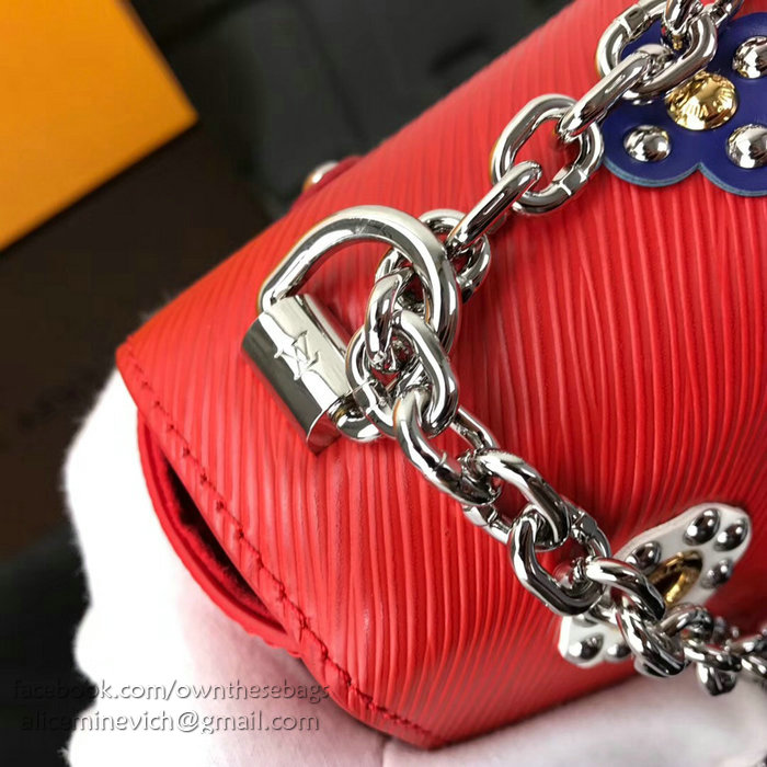 Louis Vuitton Epi Leather Twist MM Red M54127