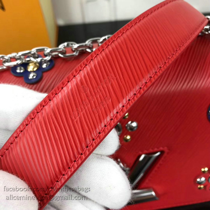 Louis Vuitton Epi Leather Twist MM Red M54127