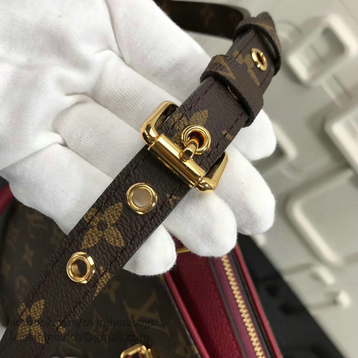 Louis Vuitton Pallas Bag Red M42811