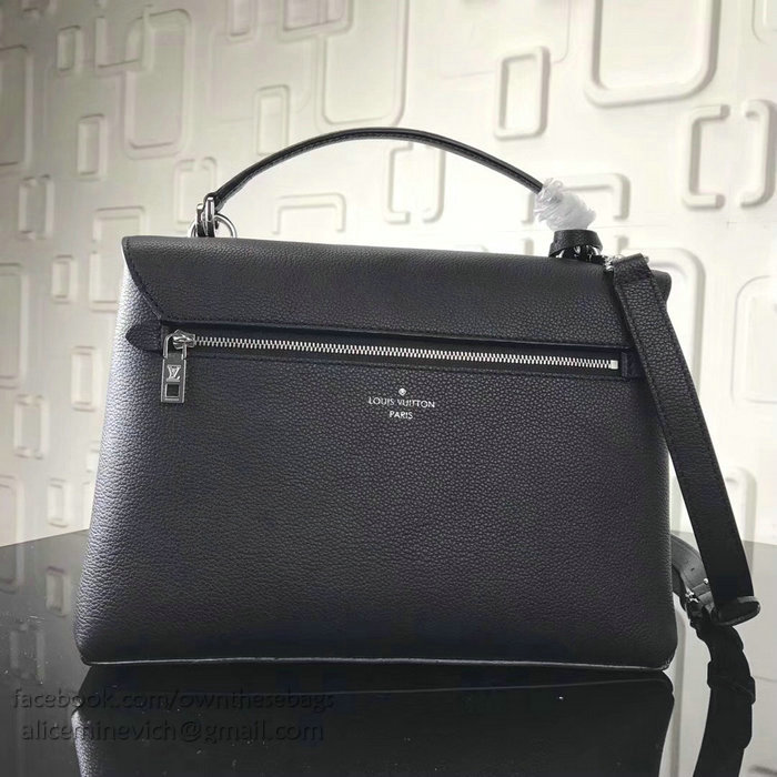 Louis Vuitton Soft Calfskin My Lockme Noir M54878