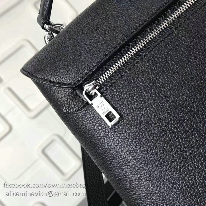 Louis Vuitton Soft Calfskin My Lockme Noir M54878