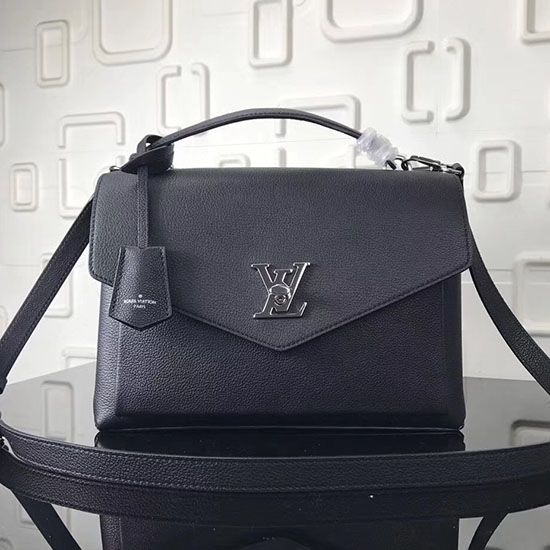 Louis Vuitton Soft Calfskin My Lockme Noir M54878